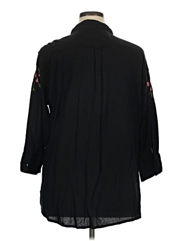 Roper 3/4 Sleeve Blouse (view 2)