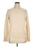 J.Crew 100% Cashmere Solid Ivory Cashmere Pullover Sweater Size XL - photo 1