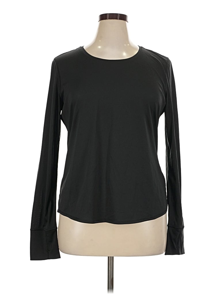 Pre-owned Prana Long Sleeve T-shirt In Black