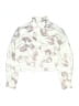 Adidas 100% Polyester Print White Yellow Track Jacket Size 14 - photo 1