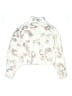 Adidas 100% Polyester Print White Yellow Track Jacket Size 14 - photo 2