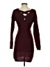 No Comment 100% Acrylic Burgundy Pullover Sweater Size S - photo 2