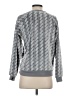 Joe Fresh 100% Polyester Chevron-herringbone Gray Pullover Sweater Size XS - photo 2