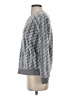 Joe Fresh 100% Polyester Chevron-herringbone Gray Pullover Sweater Size XS - photo 5
