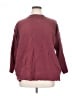 Eileen Fisher 100% Merino Wool Burgundy Wool Pullover Sweater Size XL - photo 1