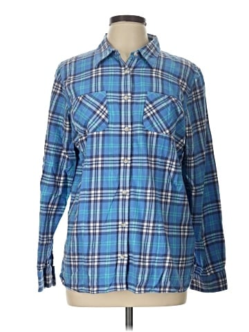 L.L.Bean Long Sleeve Button-Down Shirt (view 1)