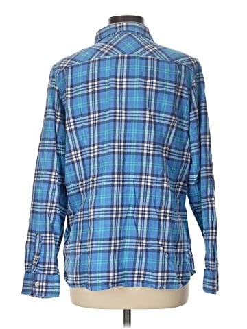 L.L.Bean Long Sleeve Button-Down Shirt (view 2)