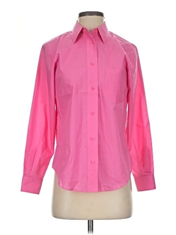 Foxcroft Long Sleeve Button-Down Shirt (view 1)