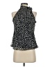Cato 100% Polyester Black Sleeveless Blouse Size S - photo 1