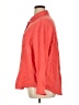 Gap 100% Cotton Orange 3/4 Sleeve Button-Down Shirt Size XL - photo 5