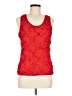 Vila 100% Polyester Red Tank Top Size M - photo 1