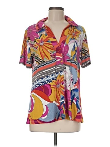 Johnny Was Short Sleeve Polo (view 1)