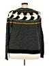ModCloth 100% Cotton Houndstooth Black Pullover Sweater Size 4X - photo 2