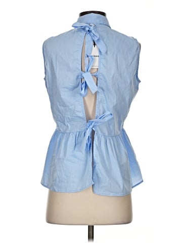 Glamorous Sleeveless Button-Down Shirt (view 2)