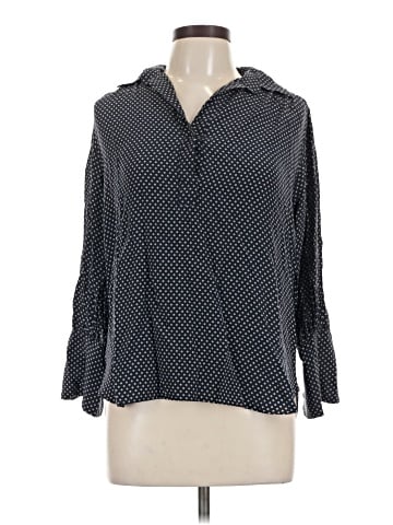 Nili Lotan 3/4 Sleeve Silk Top (view 1)