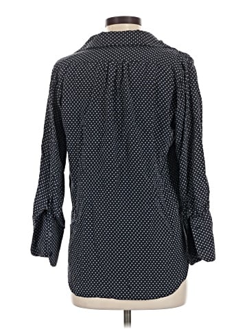 Nili Lotan 3/4 Sleeve Silk Top (view 2)