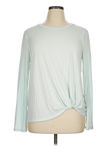 Kaari Blue Long Sleeve T-Shirt (view 1)