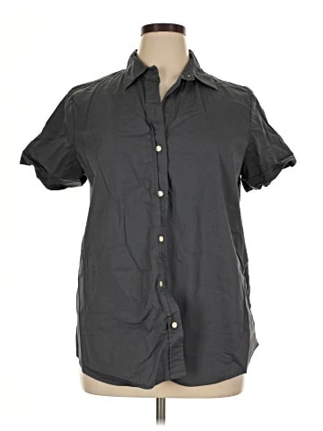Gap Short Sleeve Button-Down Shirt (view 1)