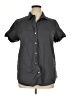 Gap Gray Short Sleeve Button-Down Shirt Size XL - photo 1