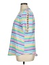 Ruby Rd. Stripes White Short Sleeve T-Shirt Size XL - photo 5