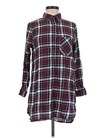 En Creme Long Sleeve Button-Down Shirt (view 1)