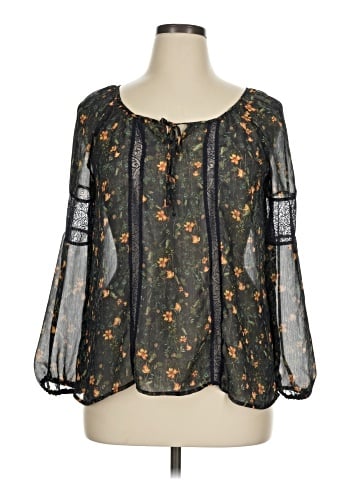 Princess Vera Wang 3/4 Sleeve Blouse (view 1)