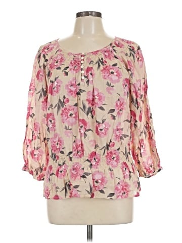 IZOD 3/4 Sleeve Blouse (view 1)