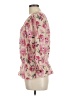 IZOD Pink 3/4 Sleeve Blouse Size L - photo 5