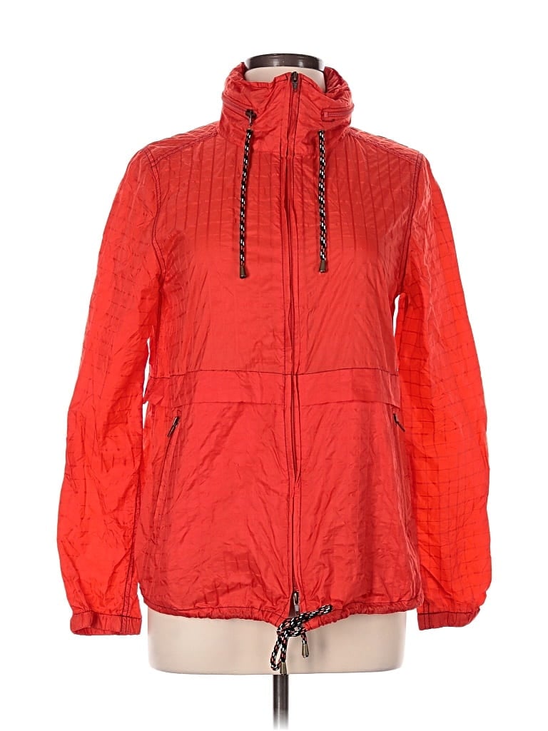 Pre-owned Free People Windbreaker Jacket In Red