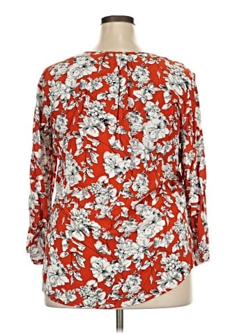 Fun2Fun 3/4 Sleeve Blouse (view 2)