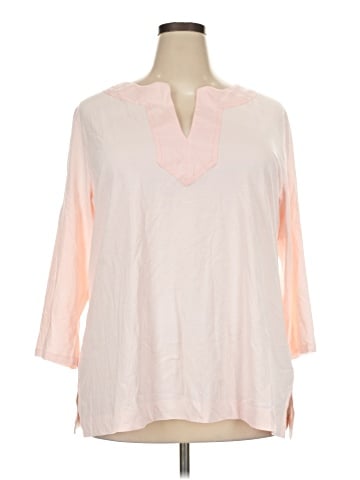 Lauren by Ralph Lauren 3/4 Sleeve Blouse (view 1)