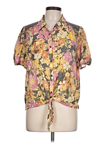 Mystree Short Sleeve Blouse (view 1)