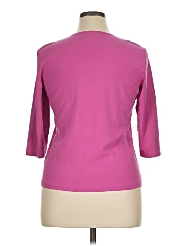 Christopher & Banks 3/4 Sleeve Top (view 2)