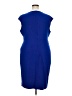 Kasper Color Block Blue Cocktail Dress Size 2X - photo 2
