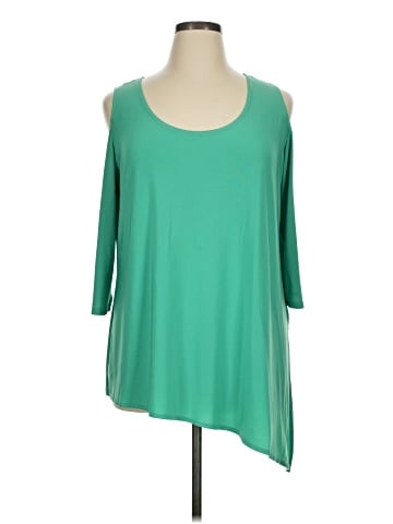Slinky Brand 3/4 Sleeve Top (view 1)