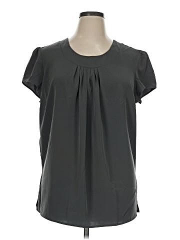 Lands' End Short Sleeve Blouse (view 1)