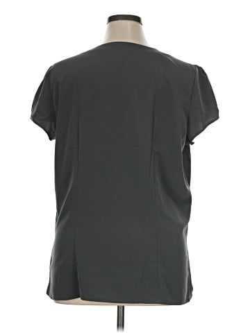 Lands' End Short Sleeve Blouse (view 2)