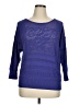 Etcetera Purple 3/4 Sleeve Top Size XL - photo 1