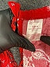 No Boundaries 100% Recycled Polyester Red Sleeveless Blouse Size 3 - 5 - photo 7