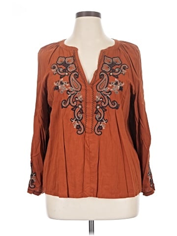 Banana Republic Factory Store Long Sleeve Blouse (view 1)