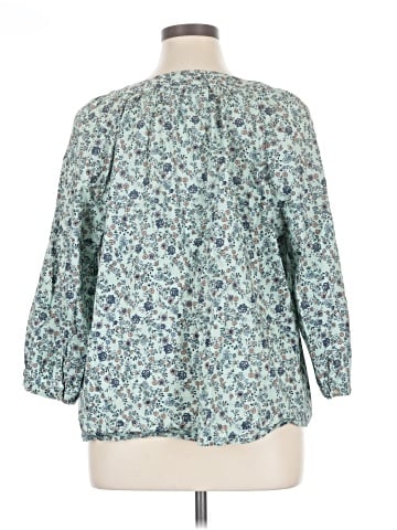 J.Jill 3/4 Sleeve Blouse (view 2)