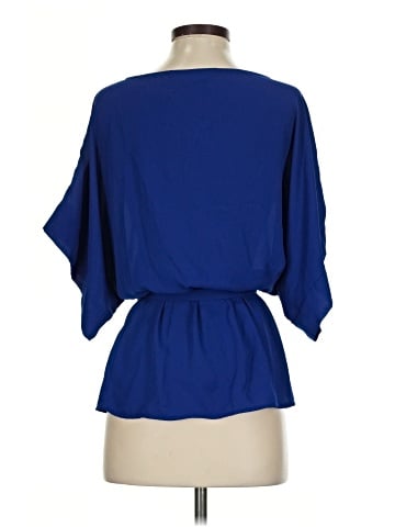 7th Avenue Design Studio New York & Company Short Sleeve Blouse (view 2)