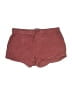 Volcom 100% Viscose Burgundy Shorts Size 8 - photo 1