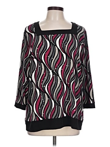 Alfred Dunner 3/4 Sleeve Blouse (view 1)