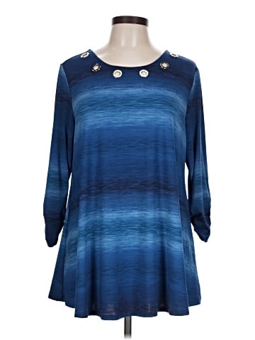 New Directions 3/4 Sleeve Top (view 1)