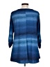 New Directions Blue 3/4 Sleeve Top Size L - photo 2