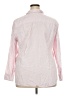 Gap 100% Cotton Stripes Pink Long Sleeve Button-Down Shirt Size XXL - photo 2