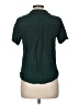 ModCloth 100% Viscose Green Short Sleeve Blouse Size M - photo 2
