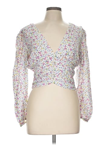Almost Famous Long Sleeve Blouse (view 1)