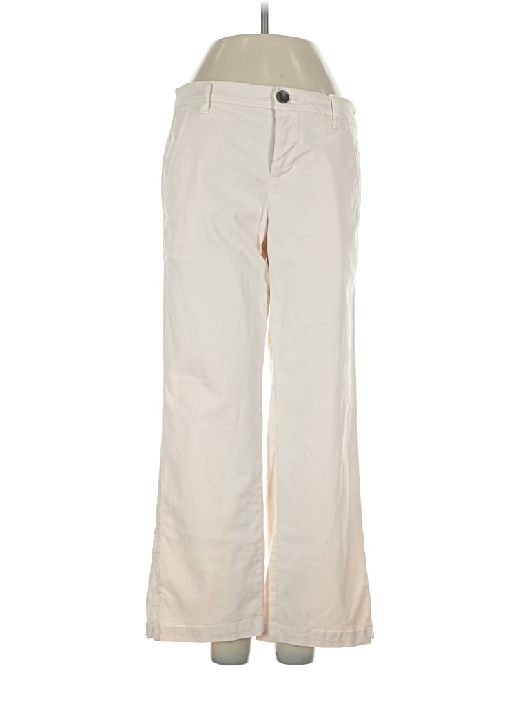 Pre-owned Lou & Grey Casual Pants In Ivory